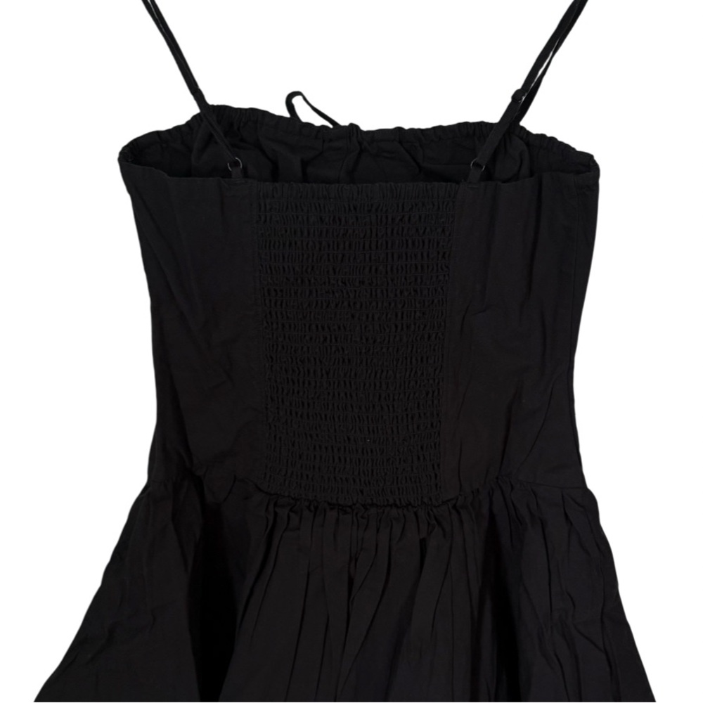 Oak + Fort Black Corset Mini Dress NWT Size M - Picture 6 of 12
